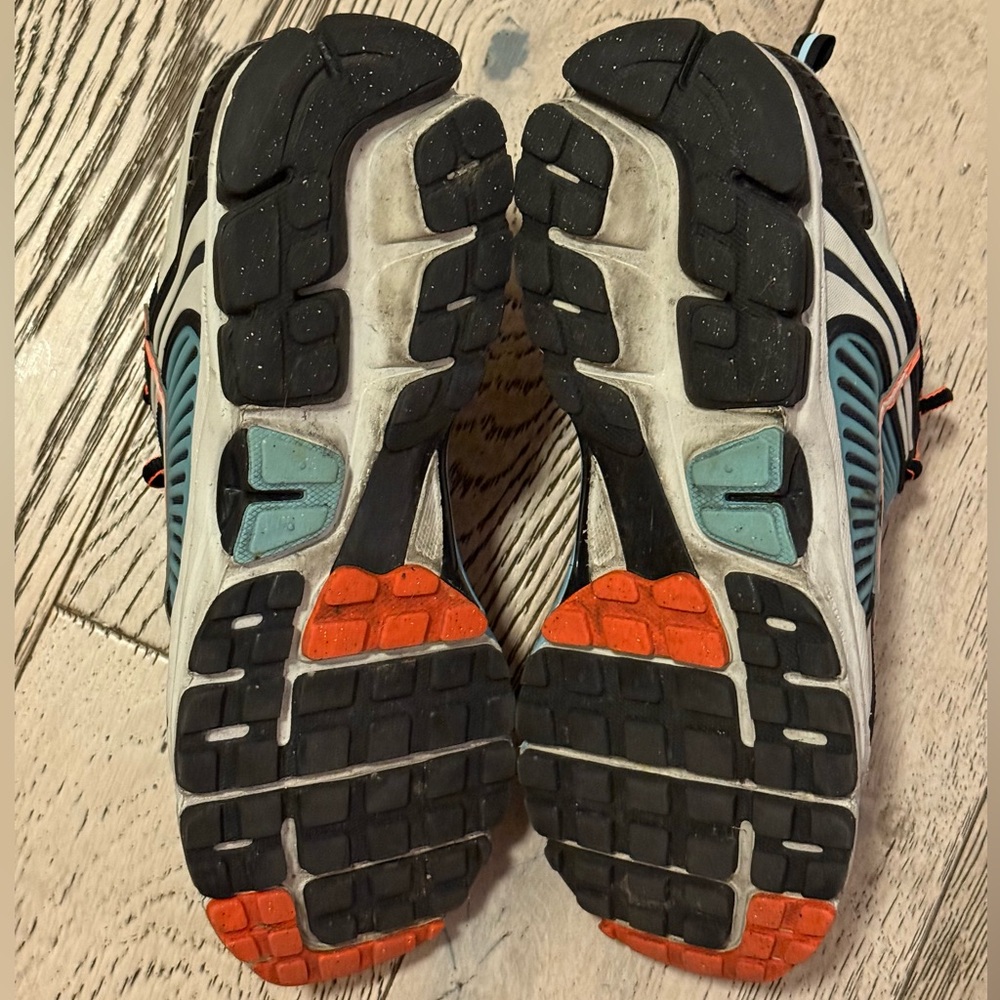 NIKE MEN’S AIR ZOOM VOMERO 5 'BLUE GAZE TOTAL ORANGE' - Picture 14 of 15